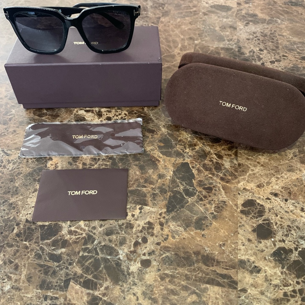 Tom Ford Black Selby Polarized Sunglasses😎